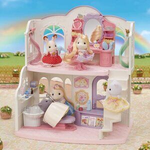 Sylvanian Families Calico Critters Pony's Stylish Hair Salon